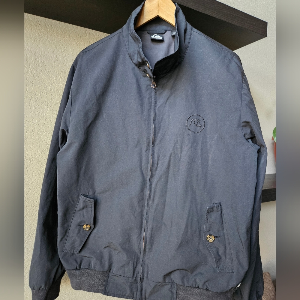 Quicksilver Mens Harrington style Jacket XL Blue